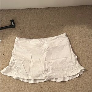 Lululemon Athletica White Mini Skirt